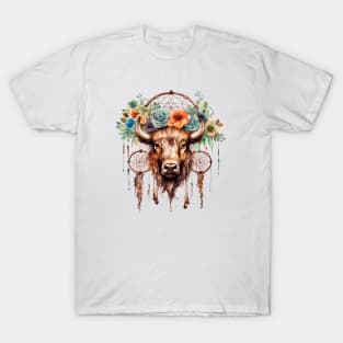 Native American Bison T-Shirt